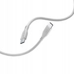 Cellularline Soft Cable - Kabel USB-C do USB-C 1.2 m (szary)