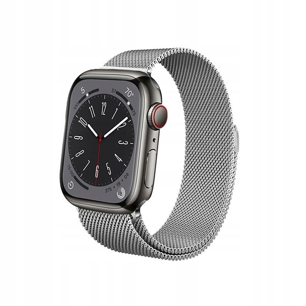 Crong Milano Steel Pasek ze stali nierdzewnej do Apple Watch 42/44/45/49 mm