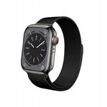 Crong Milano Steel Pasek ze stali nierdzewnej do Apple Watch 42/44/45/49 mm