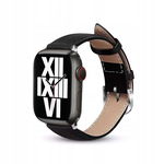 Crong Noble Band - Pasek z naturalnej skóry do Apple Watch 42/44/45/49 mm