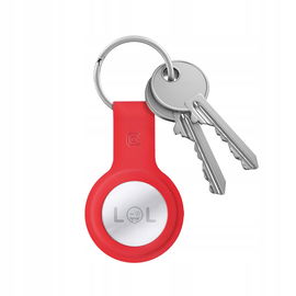 Crong Silicone Case with Key Ring - Etui ochronne brelok do Apple AirTag