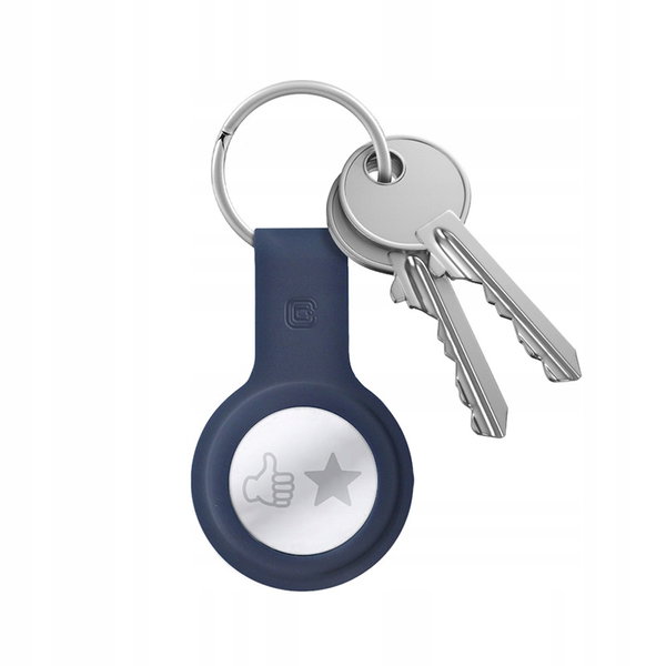 Crong Silicone Case with Key Ring - Etui ochronne brelok do Apple AirTag