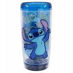 Disney Stitch - Nieprzewracalny kubek Dropsafe z podwójnymi ściankami z kol