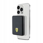 Ferrari Metal Logo MagSafe - Power Bank indukcyjny 5000 mAh 15W MagSafe