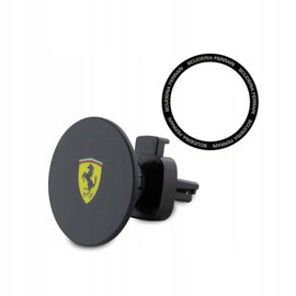 Ferrari MagSafe Printed Shield - Magnetyczny uchwyt samochodowy (czarny)