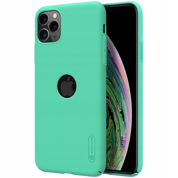 Etui Apple iPhone 11 Pro Max z wycięciem na logo (Mint Green)