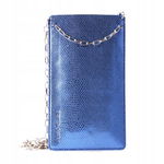 Etui uniwersalne do smartfonów z 2 kieszeniami na karty w/gold chain XL