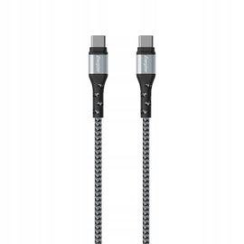 Energizer Ultimate - Kabel połączeniowy USB-C do USB-C 2m (Srebrny)