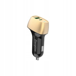 Energizer Ultimate Ładowarka samochodowa USB-C & USB-A 38W PD + QC3.0