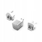 Energizer Ultimate Ładowarka sieciowa Multiplug GaN USB-C 20W PD (Srebrny)