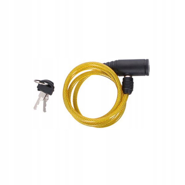 Dunlop - Zapięcie do roweru spiralne na klucz 90cm
