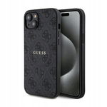 Guess 4G MagSafe - Etui iPhone 15 / 14 / 13 (czarny)