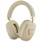 Guess - Bezprzewodowe słuchawki nauszne Bluetooth V5.3 (złoty)