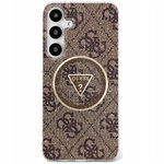 Guess 4G MagSafe - Etui do Samsung Galaxy S25 (brązowy)
