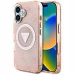 Guess - Etui do iPhone 16 (różowy)