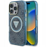 Guess - Etui do iPhone 16 Pro (niebieski)