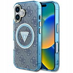 Guess - Etui do iPhone 16 (niebieski)
