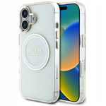 Guess - Etui do iPhone 16 (biały)