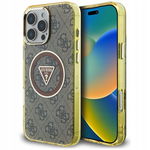 Guess - Etui do iPhone 16 Pro (brązowy)