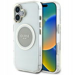 Guess - Etui do iPhone 16 (szary)