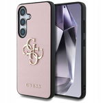 Guess - Etui do Samsung Galaxy S25+ (różowy)