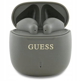Guess - Słuchawki Bluetooth TWS + etui ładujące (szary)
