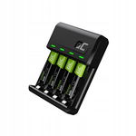 Green Cell VitalCharger - Ładowarka do akumulatorów + Baterie 2xAA 2000mAh