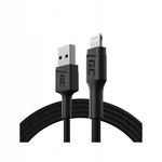 Green Cell PowerStream Kabel Przewód USB-A Lightning 120cm szybkie ładowani
