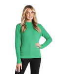 CityComfort Sweter Damski z Golfem Zielony, Rozmiar M, Ciepło i Styl