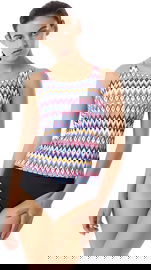 LULUWINGX Kostium Kąpielowy dla Kobiet, Rozmiar XL, Wielokolorowy