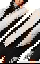 Cicy Bell Damska Kurtka Puchowa z Odpinanymi Rękawami Biała M