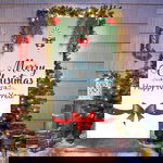 Dekoracje Świąteczne  Baner na Boże Narodzenie Baner na Drzwi 185x90