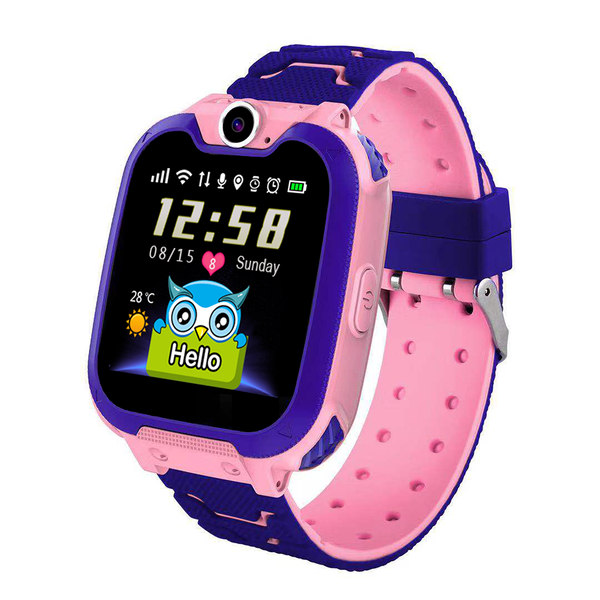 Nikcorp Wodoodporny Smartwatch Dziecięcy Wielofunkcyjny Różowy