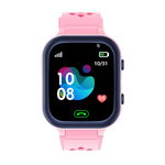 Nikcorp Smartwatch Zegarek dla Dzieci z Funkcją GPS Różowy