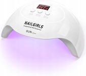 NAILGIRLS X7 PRO Lampa UV i LED, lampa do paznokci, 36 W BIAŁA