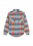 Wrangler Feme Western Shirt - Indigo Check