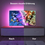 LED TV 5M TAŚMA 5050 RGB SMD PODŚWIETLENIE TV PILOT USB 75"-85" HDTV