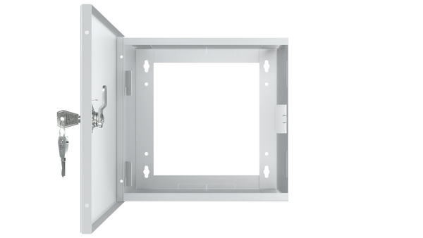 Skrzynka Obudowa Rozdzielnica Metalowa 20x20x12cm Biała Natynkowa Stalflex
