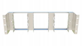 Gniezdnik RACK 19" 3U do Szafy Serwerowej Sieciowej Stalflex Patch Panel