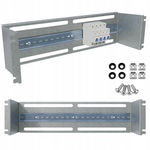 Panel Dystrybucji Napięć RACK 19" 3U/110/24xS DIN TS35/TH35 Ocynk Stalflex