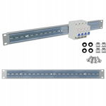 Panel Dystrybucji Napięć RACK 19" 1U/0/24xS DIN TS35/TH35 Ocynk Stalflex