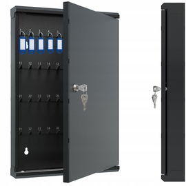 Szafka na Klucze Metalowa Skrzynka 80 Haczyków Kasetka na Klucze Zamykana