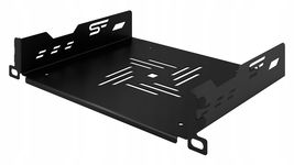 Półka RACK Professional stała 1U 10" 180 mm czarna StalFlex