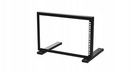 Stojak RACK 19" 6U, Czarny Statyw Rack Stalflex