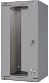 Szafa Serwerowa Wisząca RACK 10" 12U 300mm Drzwi z Szyb Szara Stalflex