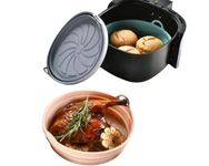 Wkład Silikonowy Do Air Fryer Frytkownicy Beztłuszczowej Koszyk Forma 20Cm