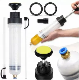 Odsysarka Ręczna Strzykawka Do Płynów Oleju Cieczy W Samochodzie 200 Ml