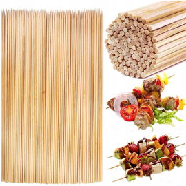 Patyczki Bambusowe Wykałaczki Do Szaszłyków Na Grilla 25 Cm 90 Szt