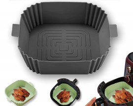Forma Silikonowa Do Frytkownicy Beztłuszczowej Wkład Do Air Fryer 21X21 Cm