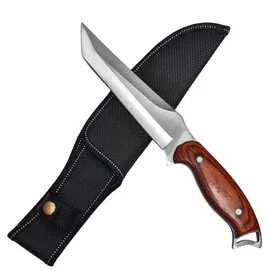 Nóż Myśliwski Wojskowy B-Squl Finka Full Tang Pokrowiec 30Cm